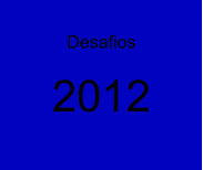 Desafios  2012