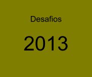Desafios  2013