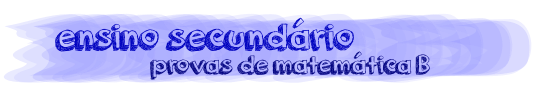 provas de matemática B ensino secundário